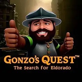 Logo of Gonzo's Quest from NetEnt at Corgibet Casino