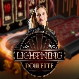 Lightning Roulette game by Evolution – logo hosted on Corgibet Casino