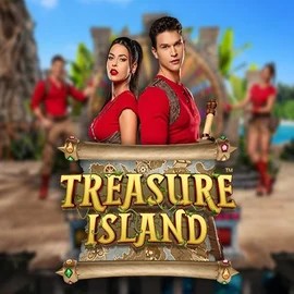 Treasure Island logo by Pragmatic Play Corgibet Casino