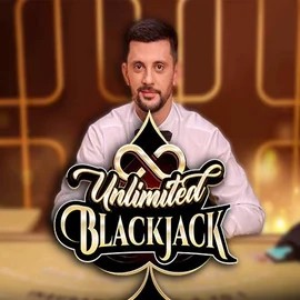 Unlimited Blackjack slot icon by Ezugi, available at Corgibet Casino